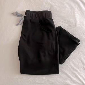 FIGS Women’s Black Livingston Scrub Pants - Size S